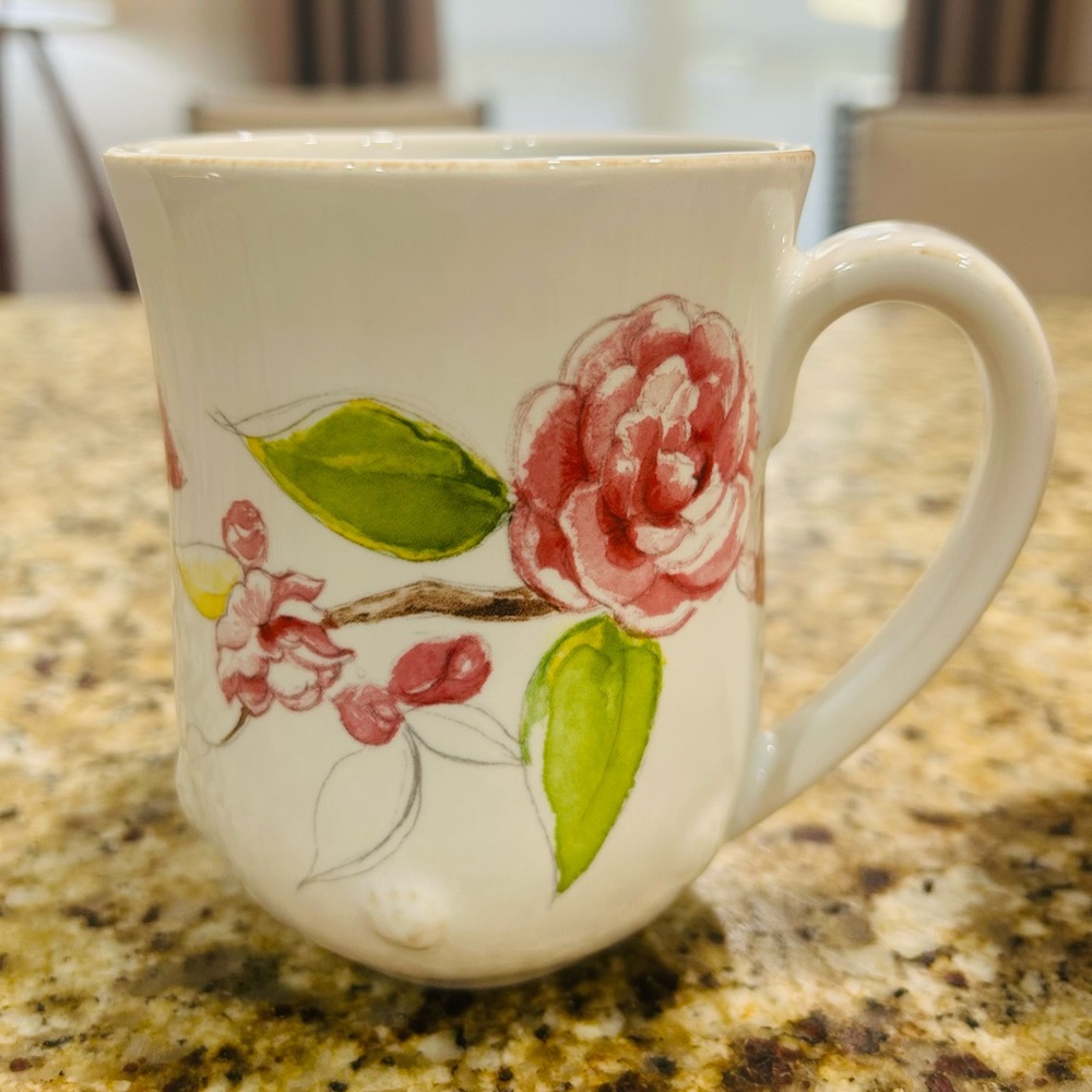 Juliska Floral Mug and Hostess Tray Set - Picture 3 of 9